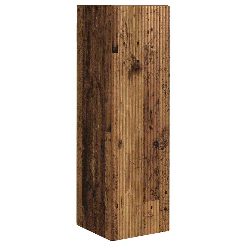 Mobile TV da parete 2 pcs Legno vecchio 30 x 31 x 100 cm