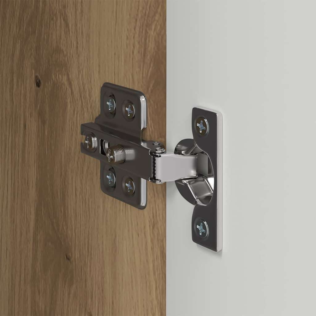 Mobile TV da parete Rovere Artigianale 30 x 31 x 100 cm