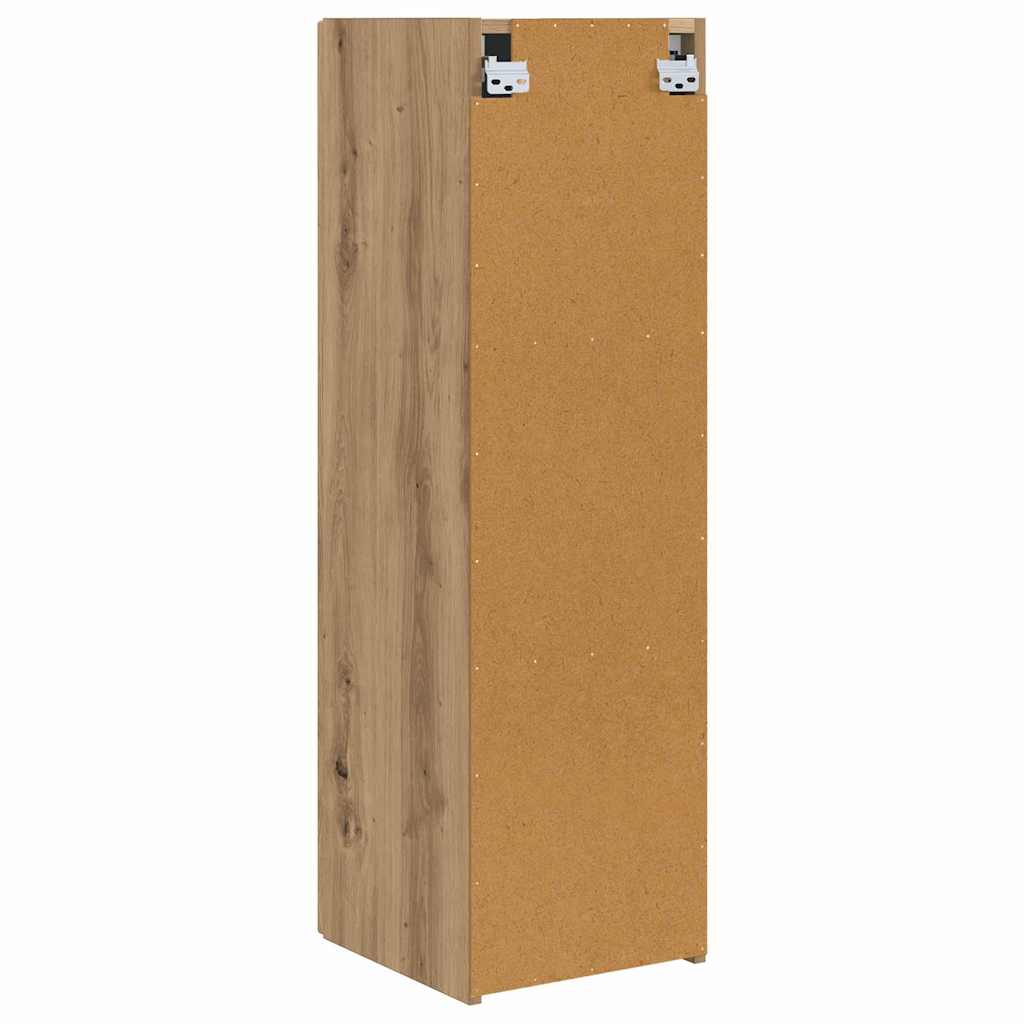 Mobile TV da parete 2 pcs Rovere Artigianale 30 x 31 x 100 cm