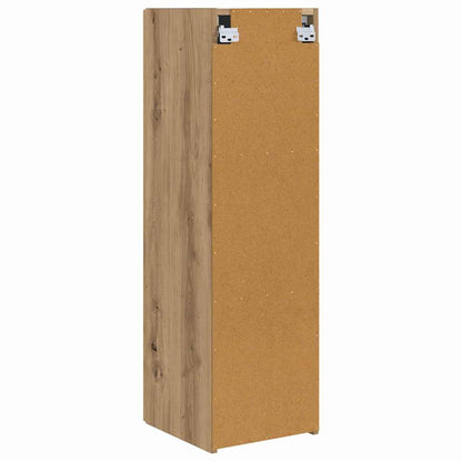Mobile TV da parete 2 pcs Rovere Artigianale 30 x 31 x 100 cm