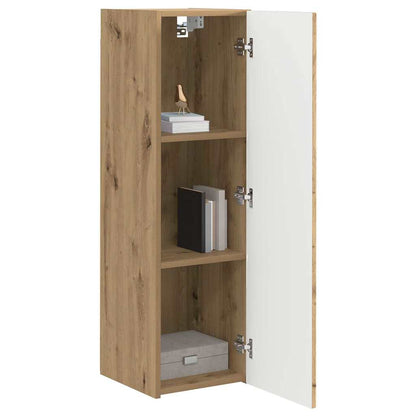 Mobile TV da parete 2 pcs Rovere Artigianale 30 x 31 x 100 cm
