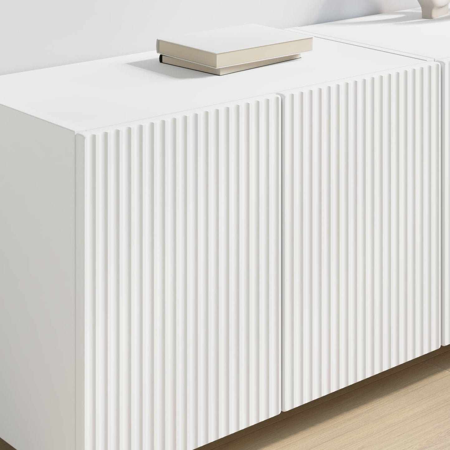 Mobile TV da parete 59,5 x 31 x 40 cm Bianco