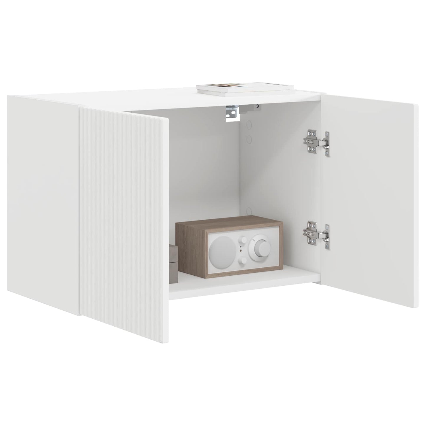 Mobile TV da parete 59,5 x 31 x 40 cm Bianco