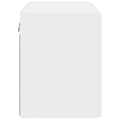 Mobile TV da parete 59,5 x 31 x 40 cm Bianco