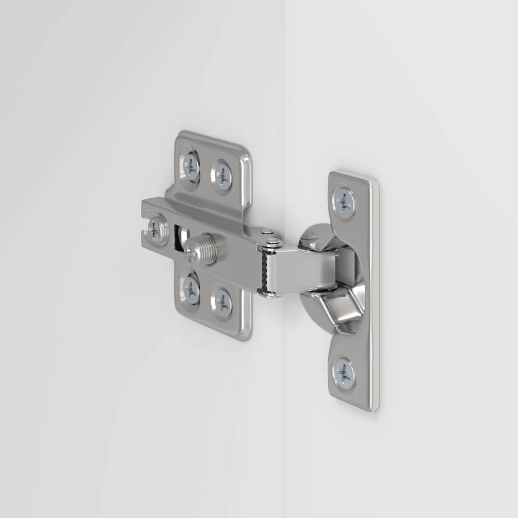 Mobile TV da parete 2 pcs Bianco 59,5 x 31 x 40 cm