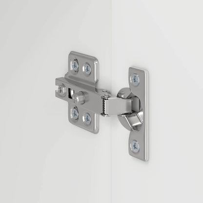 Mobile TV da parete 2 pcs Bianco 59,5 x 31 x 40 cm