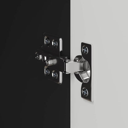 Mobile TV da parete Nero 59,5 x 31 x 40 cm Legno multistrato | homemem39