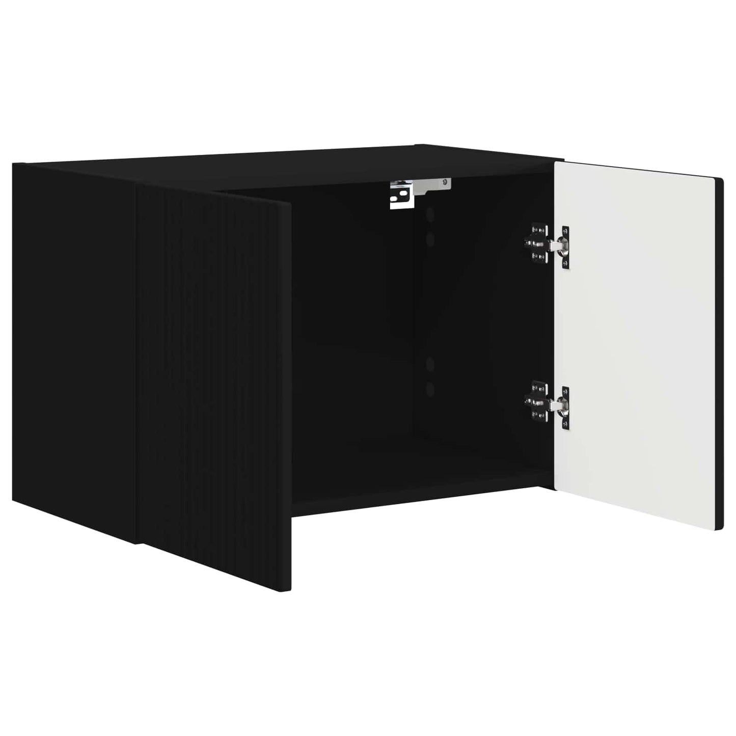 Mobile TV da parete 59,5 x 31 x 40 cm Nero Legno ingegnerizzato