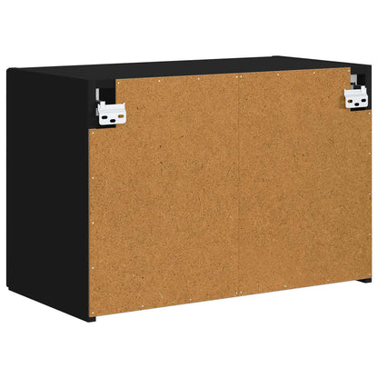 Mobile TV da parete 59,5 x 31 x 40 cm Nero Legno ingegnerizzato