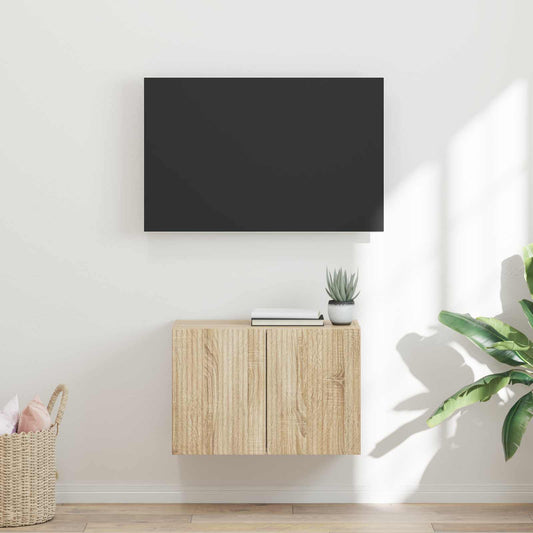 Mobile TV da parete 59,5 x 31 x 40 cm Rovere Sonoma - homemem39