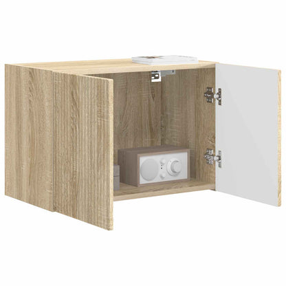 Mobile TV da parete 59,5 x 31 x 40 cm Rovere Sonoma
