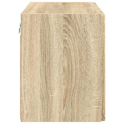 Mobile TV da parete 59,5 x 31 x 40 cm Rovere Sonoma