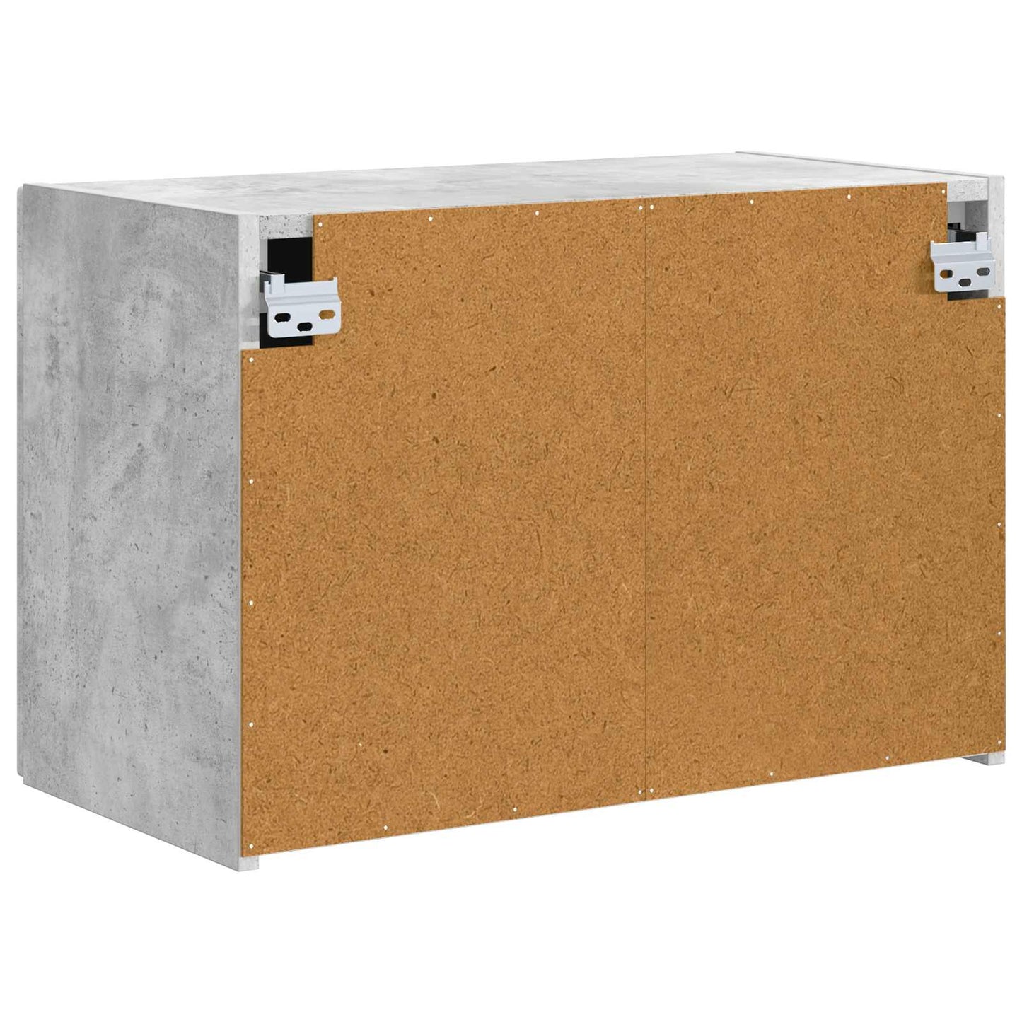 Mobile TV da parete 59,5 x 31 x 40 cm Grigio cemento
