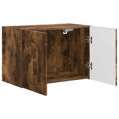 Mobile TV da parete 59,5 x 31 x 40 cm Rovere fumé