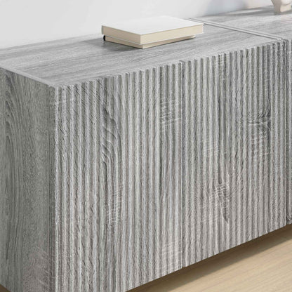 Mobile TV da parete 59,5 x 31 x 40 cm Grigio Sonoma