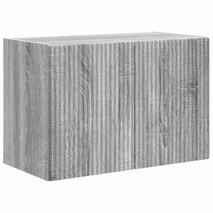 Mobile TV da parete 59,5 x 31 x 40 cm Grigio Sonoma