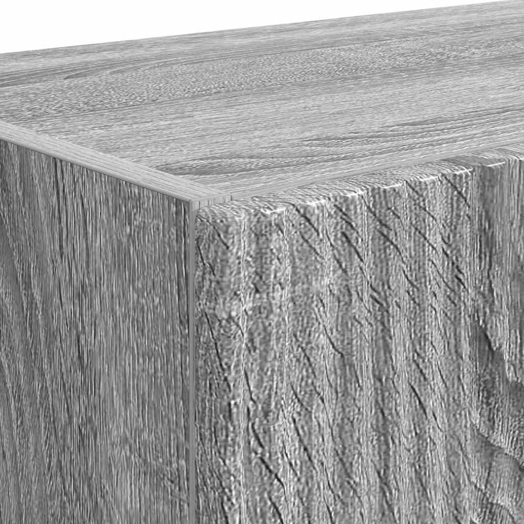 Mobile TV da parete 2 pcs Grigio Sonoma 59,5 x 31 x 40 cm