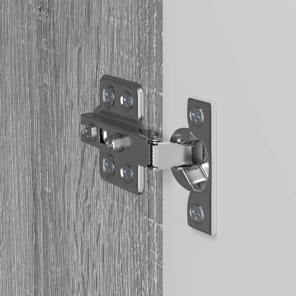 Mobile TV da parete 2 pcs Grigio Sonoma 59,5 x 31 x 40 cm | homemem39