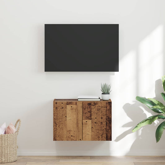 Mobile TV da parete 59,5 x 31 x 40 cm Legno vecchio - homemem39