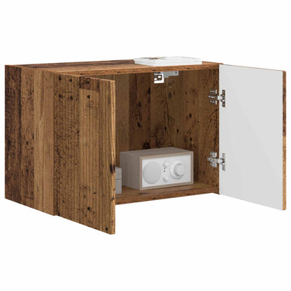 Mobile TV da parete 59,5 x 31 x 40 cm Legno vecchio