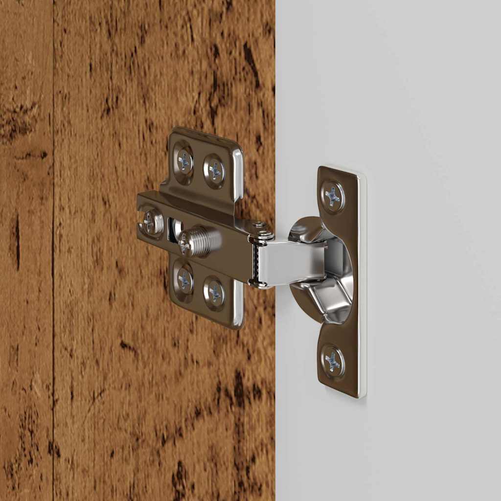 Mobile TV da parete 2 pcs Legno vecchio 59,5 x 31 x 40 cm