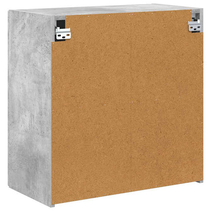 Mobile TV da parete Grigio cemento 59,5 x 31 x 60 cm
