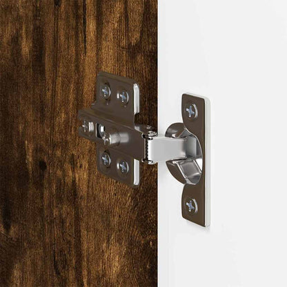 Mobile TV da parete Rovere fumé 59,5 x 31 x 60 cm