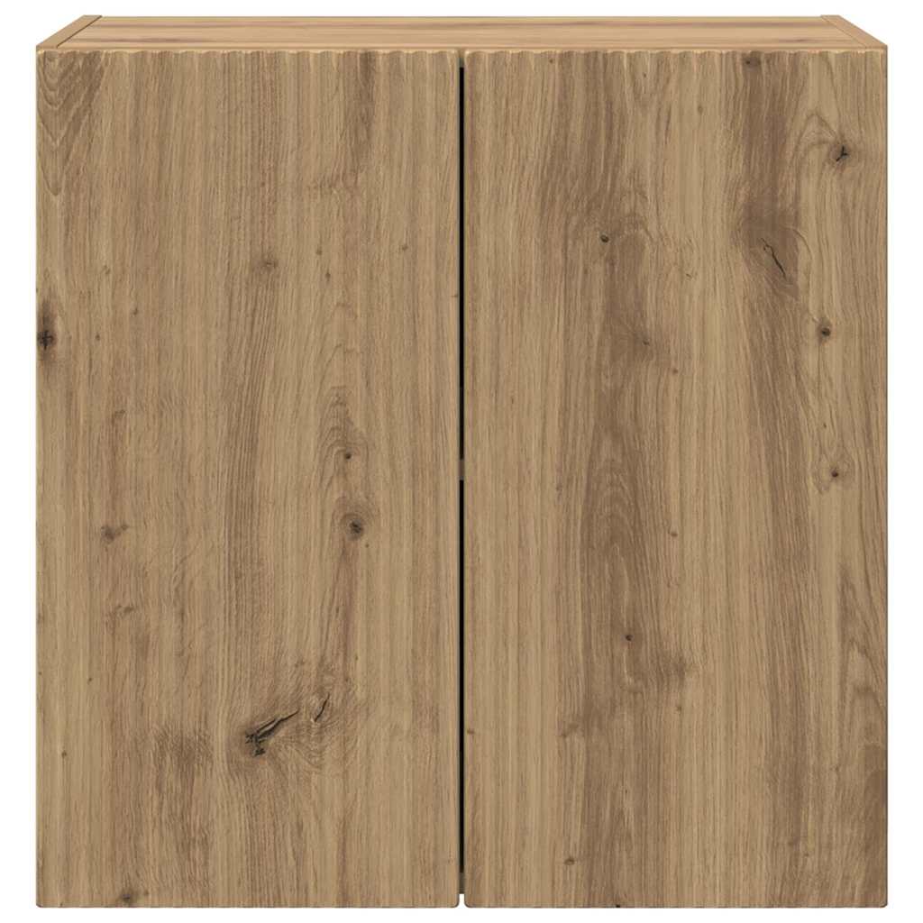 Mobile TV da parete Rovere artigianale 59,5 x 31 x 60 cm