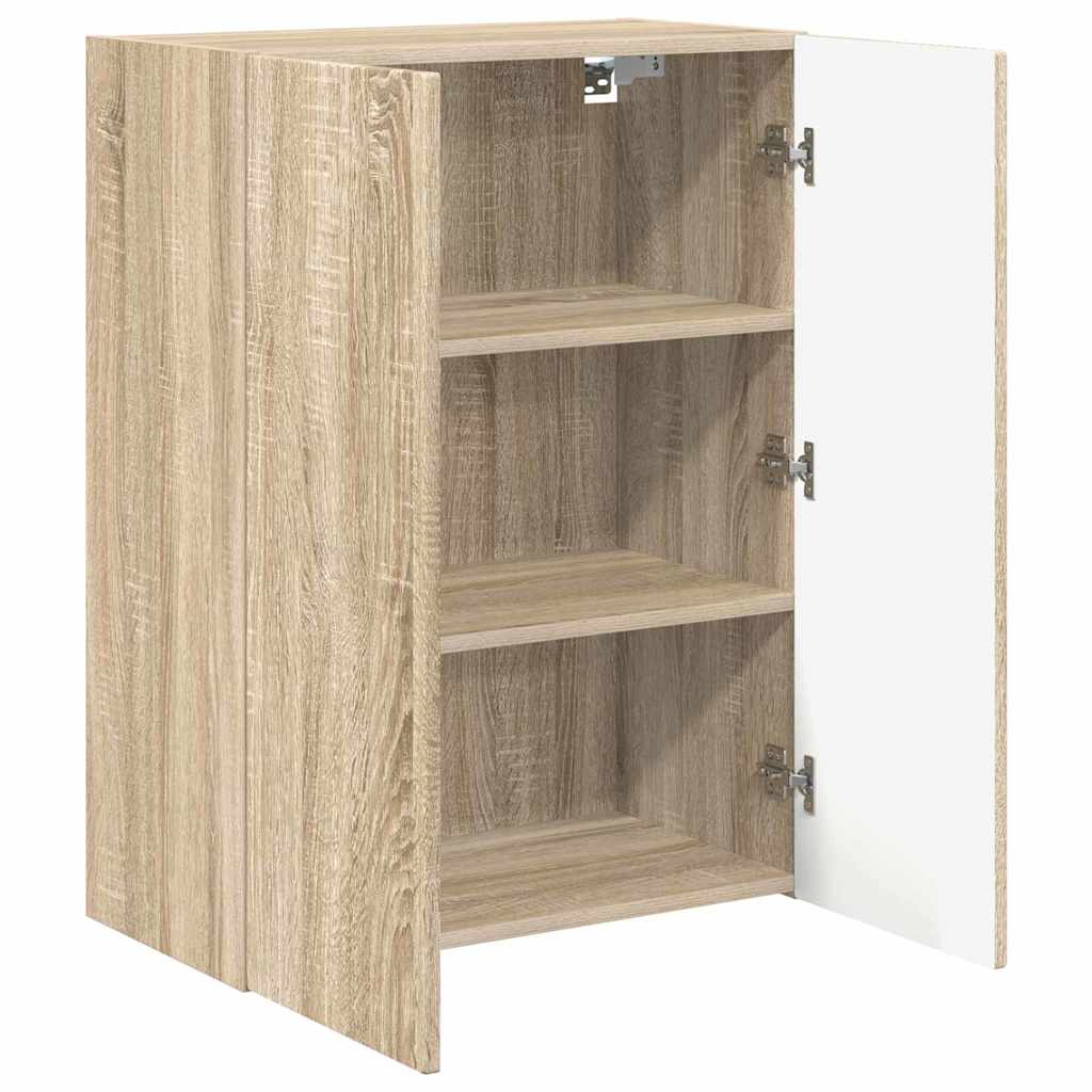 Mobile TV da parete Rovere Sonoma 59,5 x 31 x 80 cm