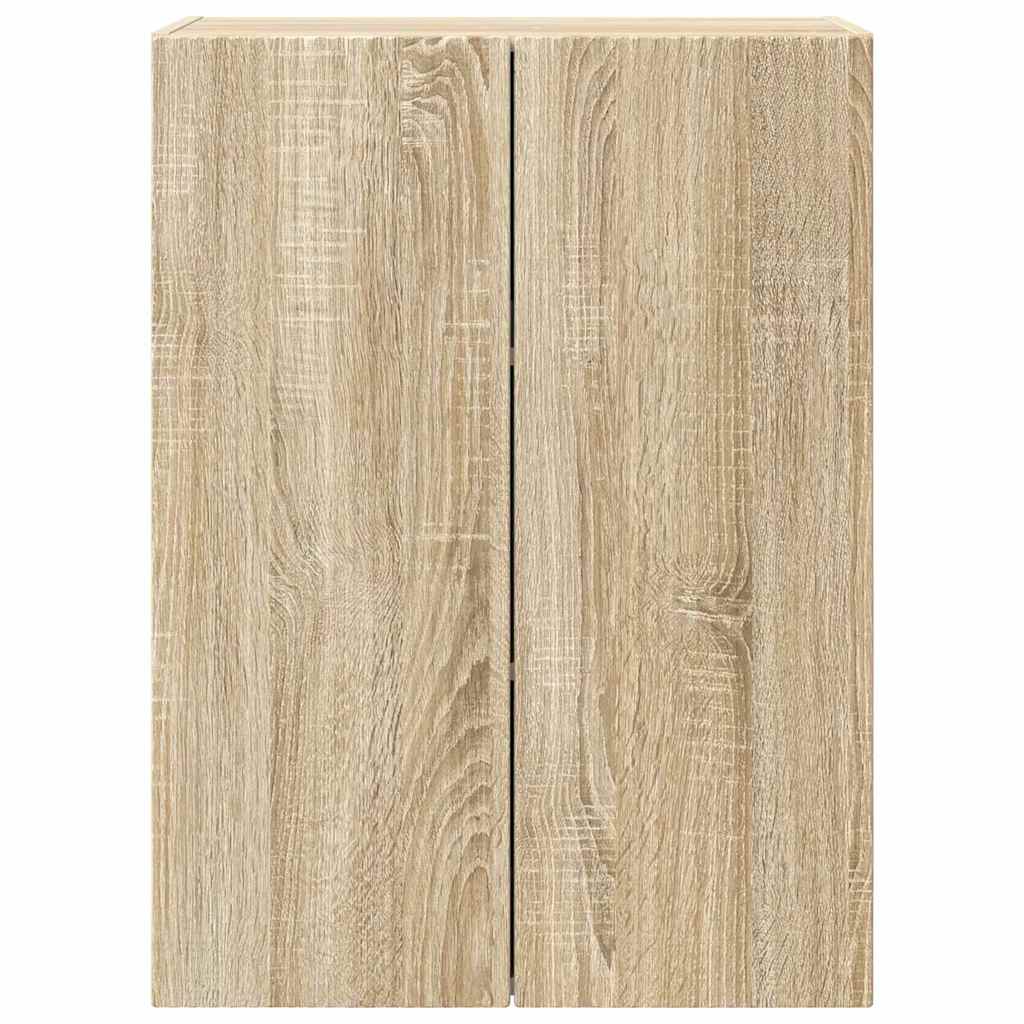 Mobile TV da parete Rovere Sonoma 59,5 x 31 x 80 cm
