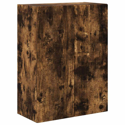 Mobile TV da parete Rovere fumé 59,5 x 31 x 80 cm