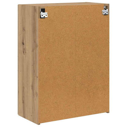 Mobile TV da parete Rovere artigianale 59,5 x 31 x 80 cm