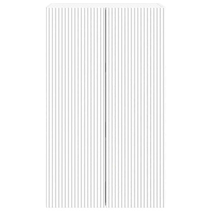 Mobile TV da parete Bianco 59,5 x 31 x 100 cm Legno multistrato