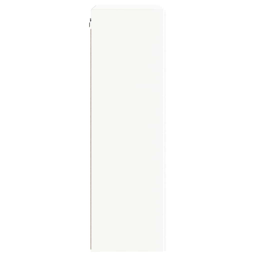 Mobile TV da parete Bianco 59,5 x 31 x 100 cm Legno multistrato