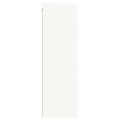 Mobile TV da parete Bianco 59,5 x 31 x 100 cm Legno multistrato