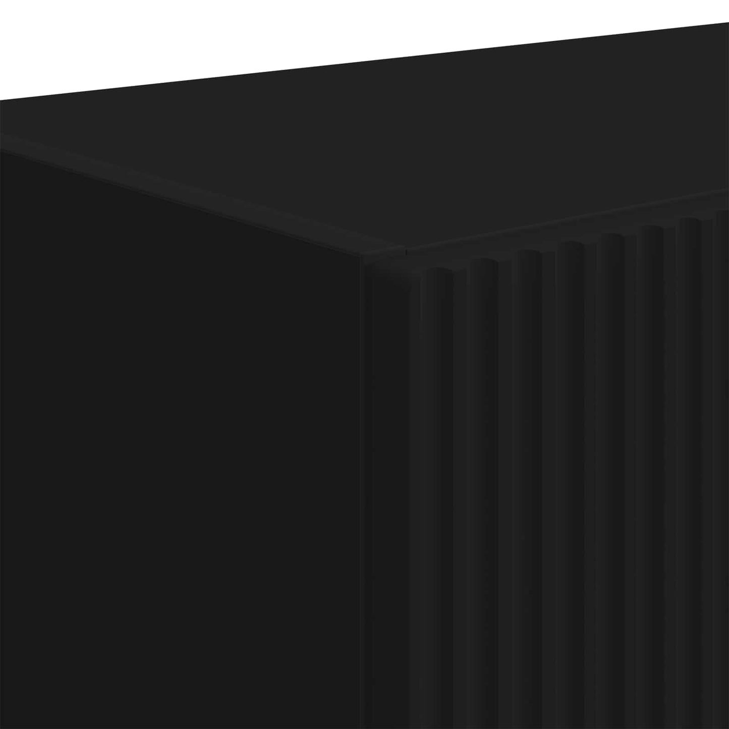 Mobile TV da parete 59,5 x 31 x 100 cm Nero