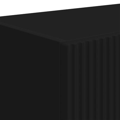 Mobile TV da parete 59,5 x 31 x 100 cm Nero