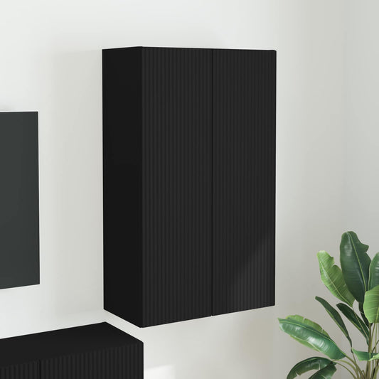 Mobile TV da parete 59,5 x 31 x 100 cm Nero - homemem39