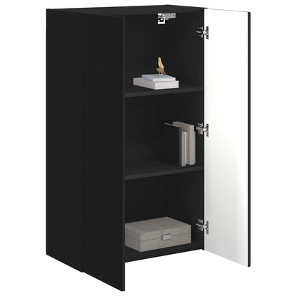 Mobile TV da parete 59,5 x 31 x 100 cm Nero
