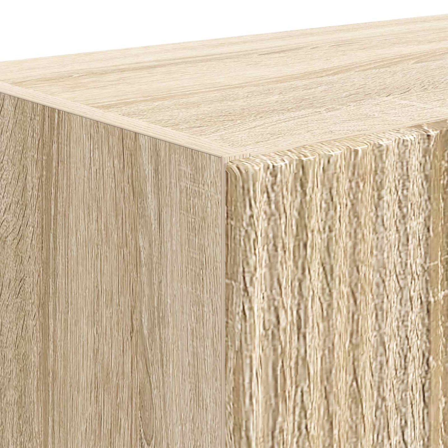 Mobile TV da parete 59,5 x 31 x 100 cm Rovere Sonoma
