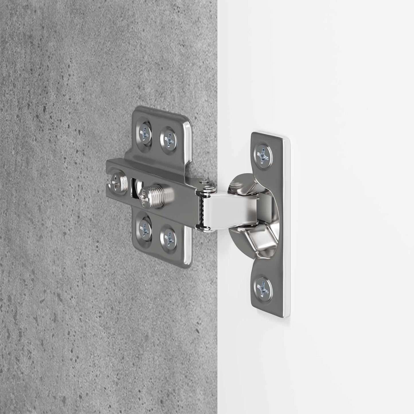 Mobile TV da parete 59,5 x 31 x 100 cm Grigio cemento
