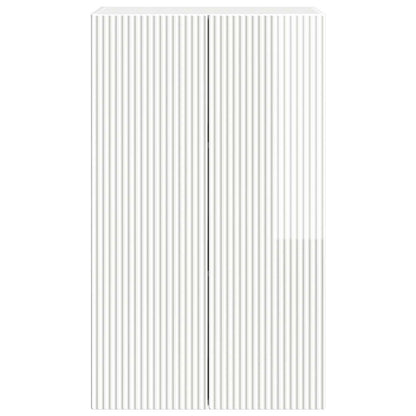 Mobile TV da parete 59,5 x 31 x 100 cm Bianco Lucido