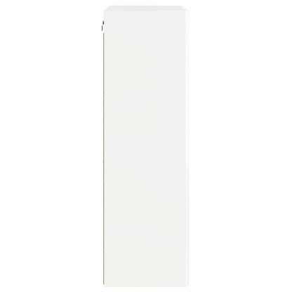 Mobile TV da parete 59,5 x 31 x 100 cm Bianco Lucido
