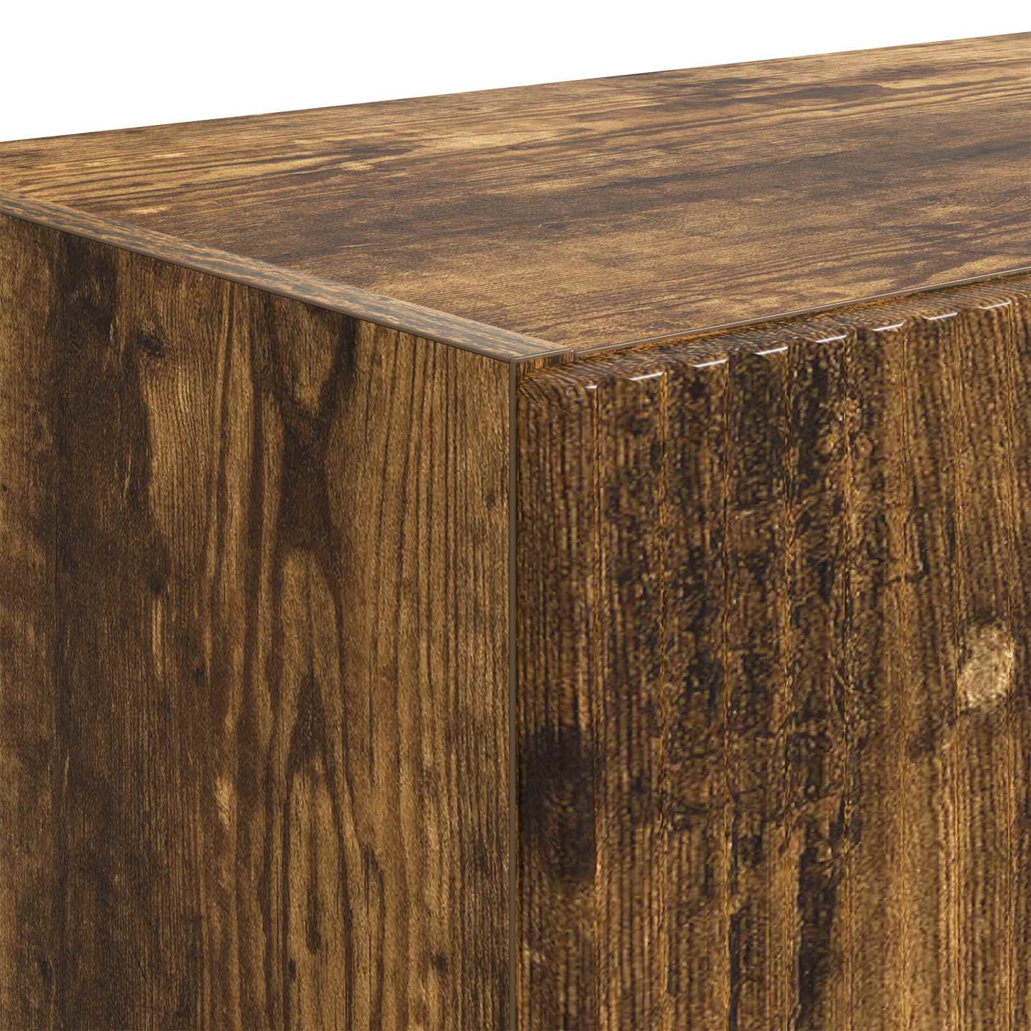Mobile TV da parete 59,5 x 31 x 100 cm Rovere fumé