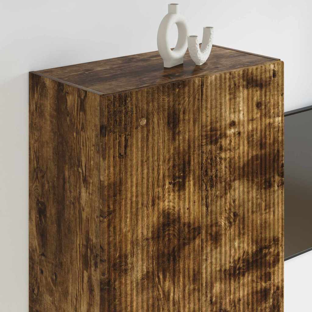 Mobile TV da parete Rovere fumé 59,5 x 31 x 100 cm