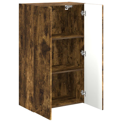 Mobile TV da parete 59,5 x 31 x 100 cm Rovere fumé