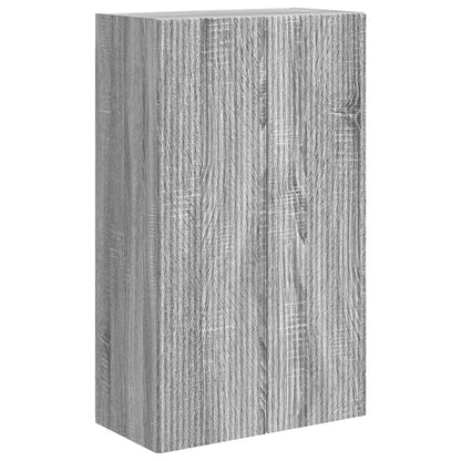 Mobile TV da parete 59,5 x 31 x 100 cm Grigio Sonoma