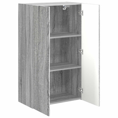 Mobile TV da parete 59,5 x 31 x 100 cm Grigio Sonoma