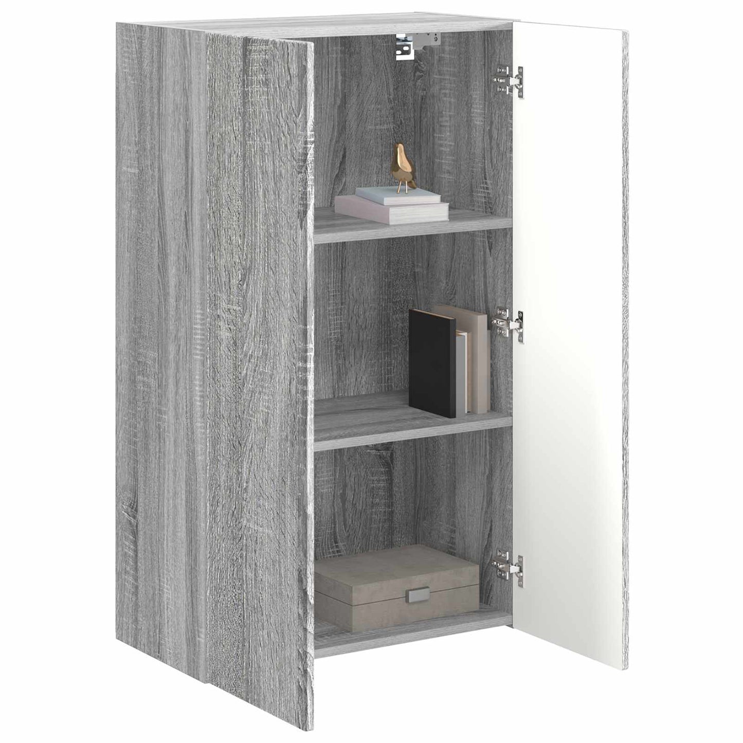 Mobile TV da parete 59,5 x 31 x 100 cm Grigio Sonoma