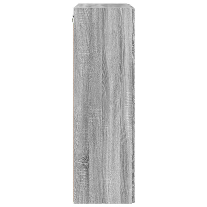 Mobile TV da parete 59,5 x 31 x 100 cm Grigio Sonoma
